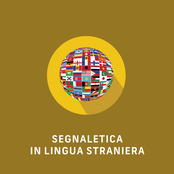 Segnaletica in lingua straniera